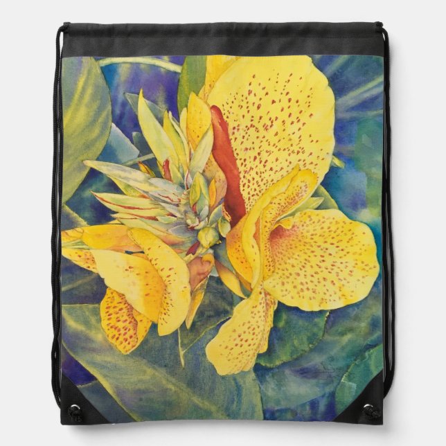 Freckles Drawstring Backpack (Front)