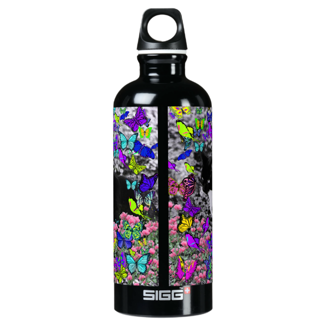 Freckles in Butterflies II - Tuxedo Kitty Cat SIGG Traveler 0.6L Water Bottle Freckles in Butterflies II - Tuxedo Kitty Cat SIGG Traveler 0.6L Water Bottle