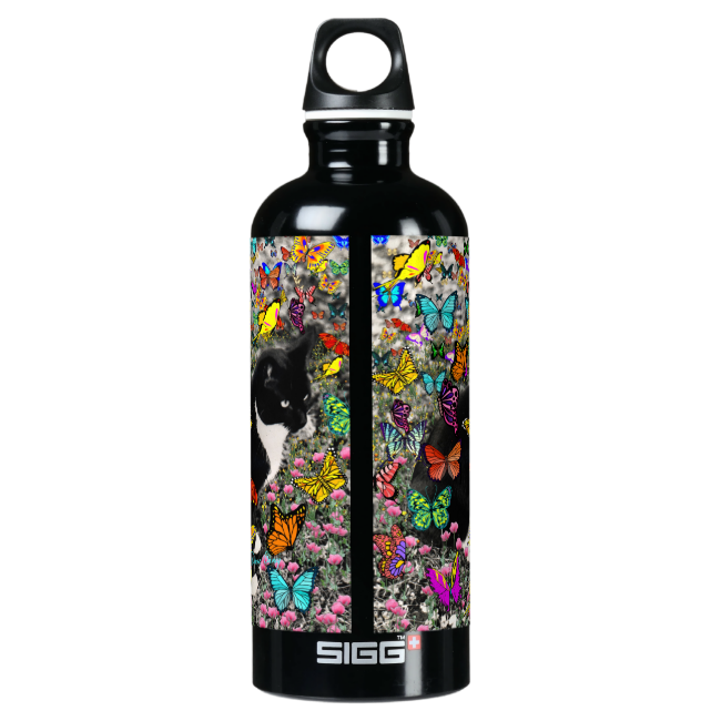 Freckles in Butterflies - Tux Kitty Cat SIGG Traveler 0.6L Water Bottle Freckles in Butterflies - Tux Kitty Cat SIGG Traveler 0.6L Water Bottle