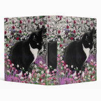 dj cat - space cat - cat pizza - cute cats 3 ring binder, Zazzle