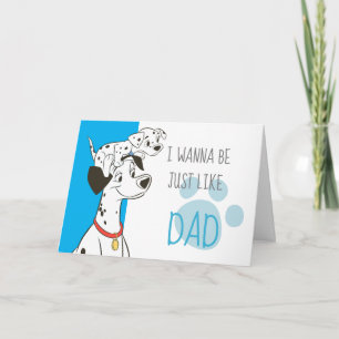 Freckles On Pongo's Head Card