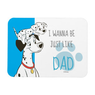 Freckles On Pongo's Head Magnet