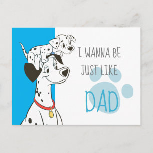 Freckles On Pongo's Head Postcard