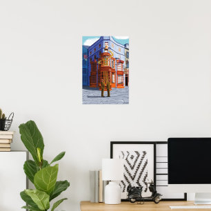 Fred and George at Weasley's Wizard Wheezes Poster