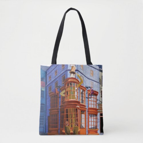 Fred and George at Weasleys Wizard Wheezes Tote Bag