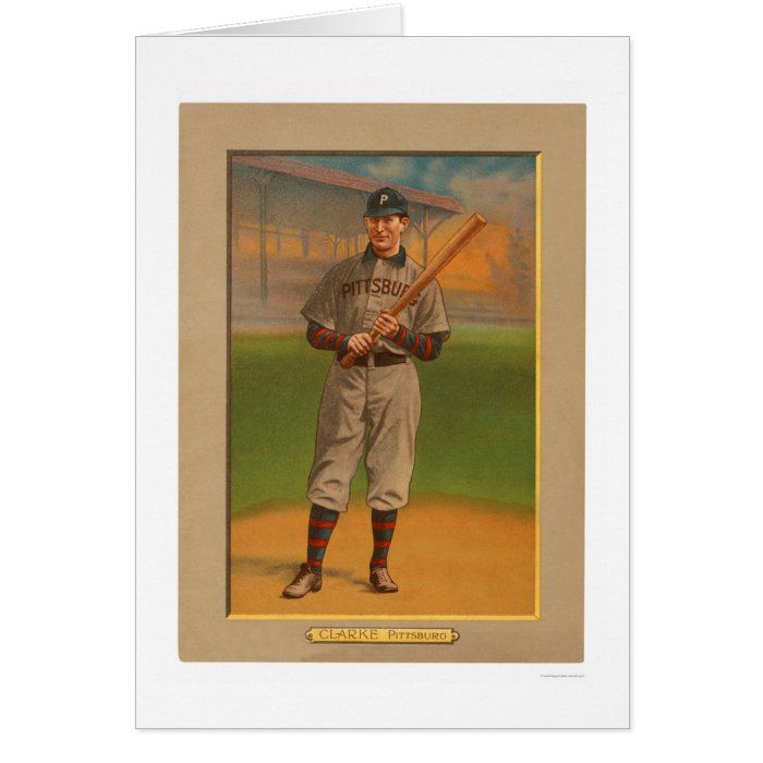 Fred Clarke Pirates Baseball 1911 Cards