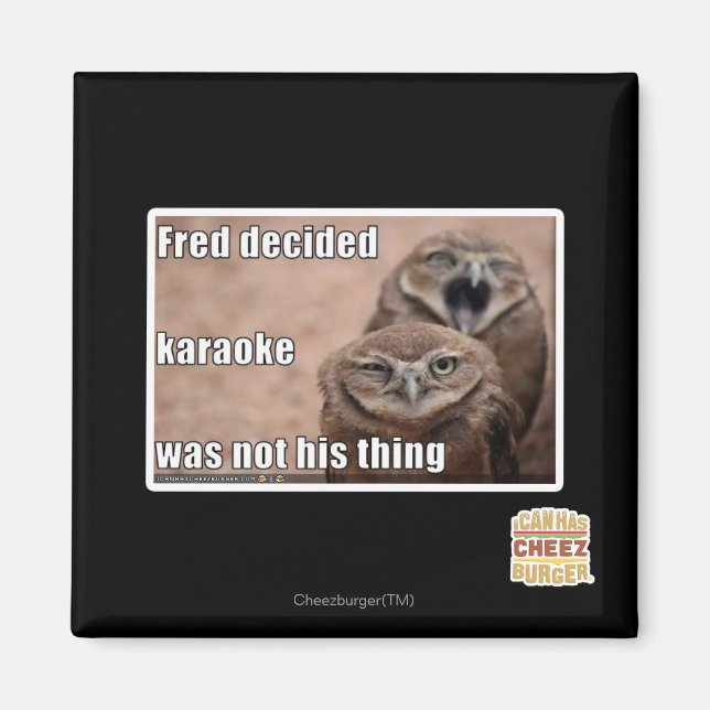 Fred decided magnet (Front)