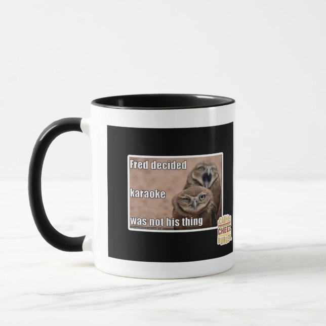 Fred decided mug (Left)