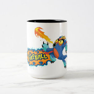 Fred   Fireball Two-Tone Coffee Mug