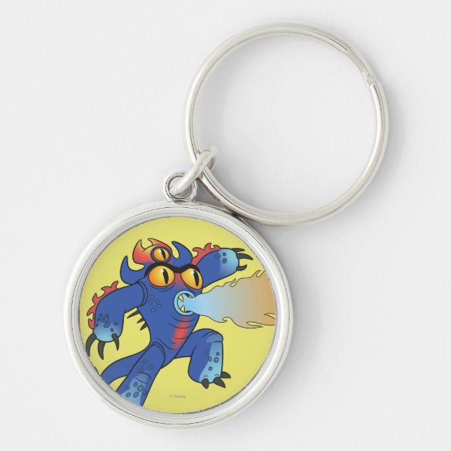 Fred Flamethrowers Keychain (Front)