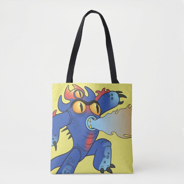 Fred Flamethrowers Tote Bag (Front)