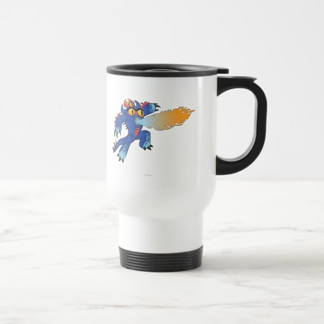 Fred Flamethrowers Travel Mug (Right)