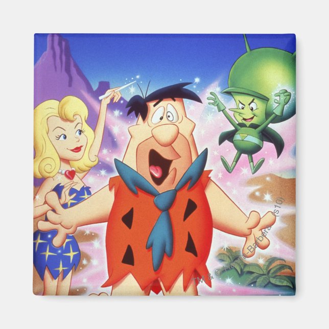 Fred Flintstone Under A Spell Magnet (Front)