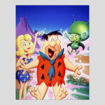 Fred Flintstone Under A Spell Poster