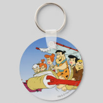 Fred Flintstone Wilma Barney and Betty PEBBLES™ Keychain