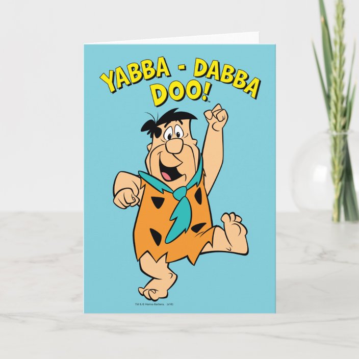 fred flintstone writing