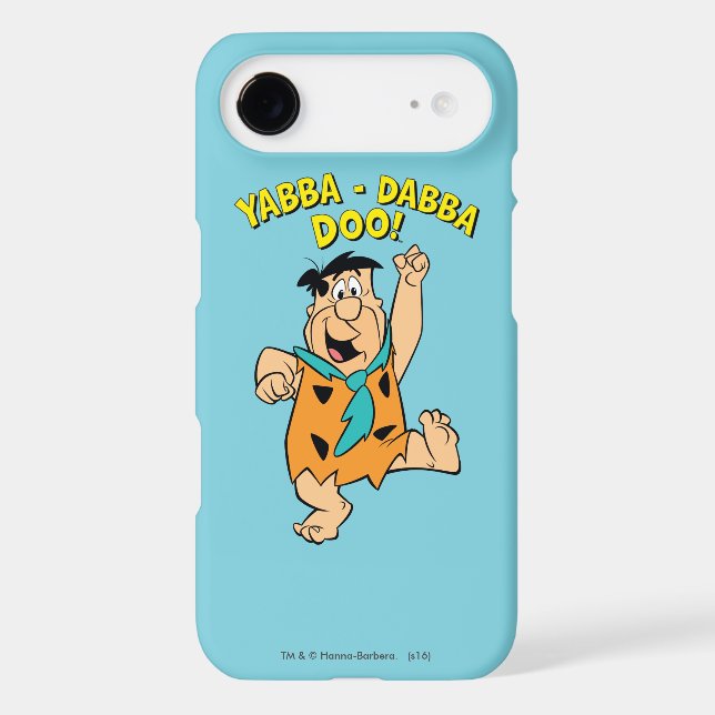 Fred Flintstone Yabba-Dabba Doo! Case-Mate iPhone Case (Back)