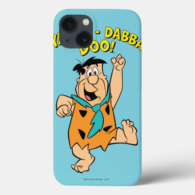 Fred Flintstone Yabba-Dabba Doo! Case-Mate iPhone Case (Back)