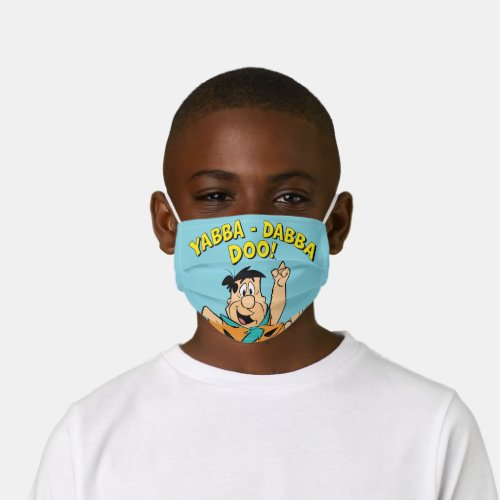 Fred Flintstone Yabba_Dabba Doo Kids Cloth Face Mask