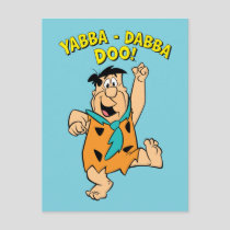Fred Flintstone Yabba-Dabba Doo! Postcard