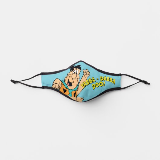 Fred Flintstone Yabba-Dabba Doo! Premium Face Mask (Front)
