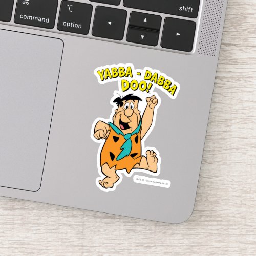 Fred Flintstone Yabba_Dabba Doo Sticker