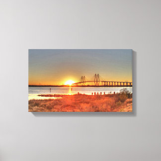 Fred Hartman Bridge Canvas Print