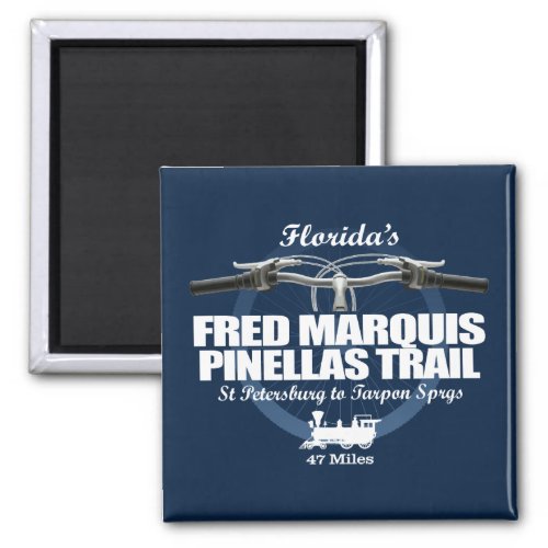 Fred Marquis Pinellas Trail H2 Magnet