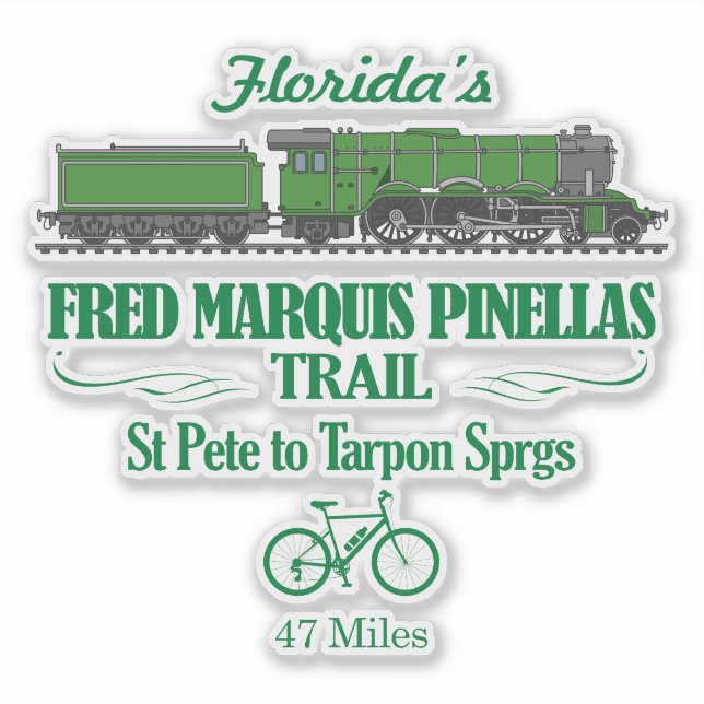 Fred Marquis Pinellas Trail (RT2) Sticker (Front)