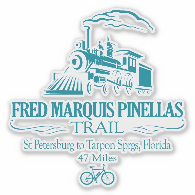 Fred Marquis Pinellas Trail (RT) Sticker (Front)