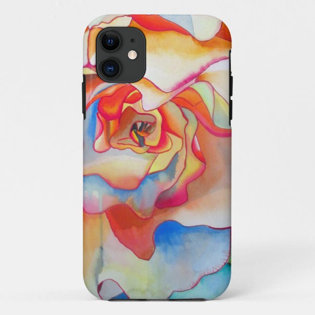 Fred martin begonia watercolour art Case-Mate iPhone case (Back)