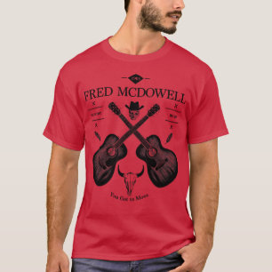 Fred McDowell Acoustic Guitar Logo T-Shirt