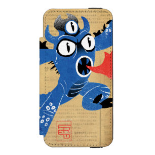 Fred Monster Suit 2 Wallet Case For iPhone SE/5/5s