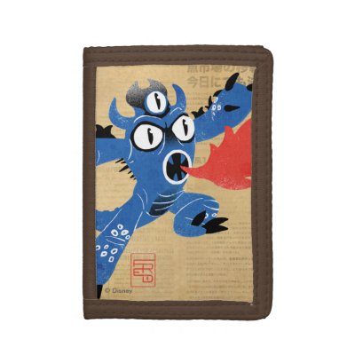 Fred Monster Suit Trifold Wallet