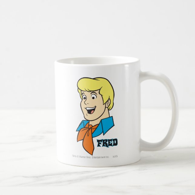 Fred Name Graphic Coffee Mug (Right)