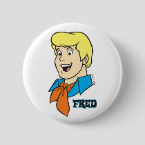 Fred Name Graphic Pinback Button