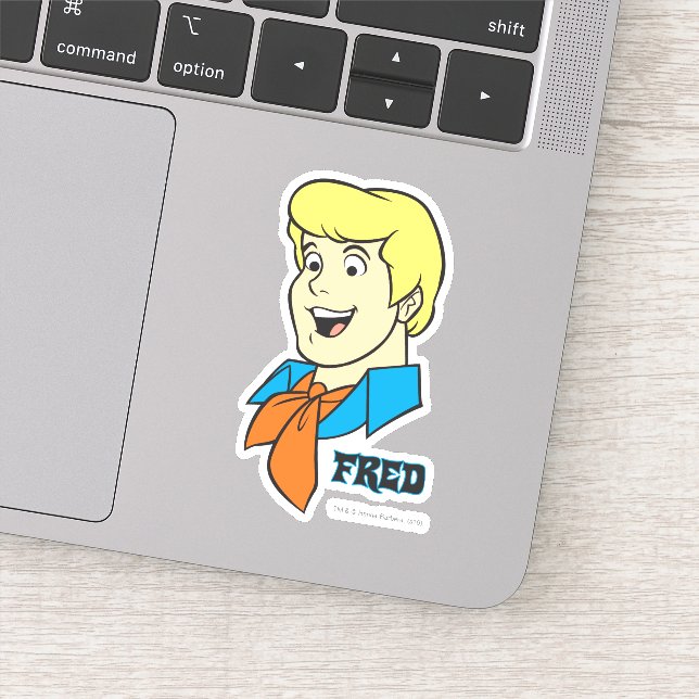 Fred Name Graphic Sticker (Detail)