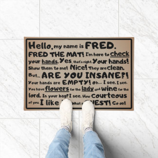 Fred the Mat – The Guest Inspector