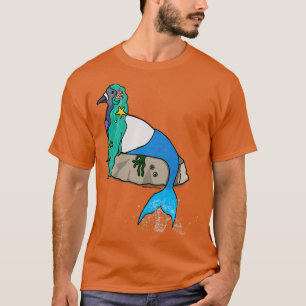 Fred the Pigeon Mermaid T-Shirt