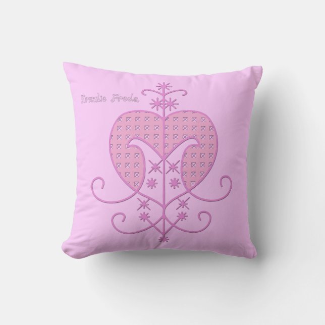 Freda Veve throw pillow (Front)