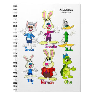 Freddie Bunny & Friends Notebook