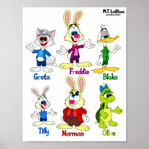 Freddie Bunny & Friends poster