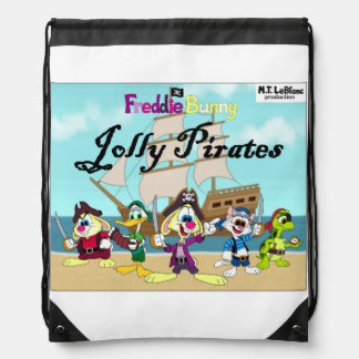 Freddie Bunny Jolly Pirates backpack