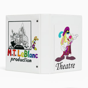 Freddie Bunny School Theatre Binder
