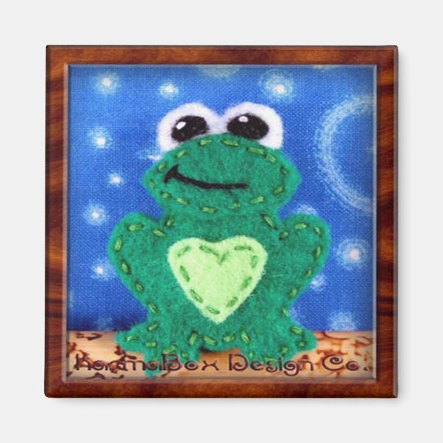 Freddie the Frog Magnet (Front)