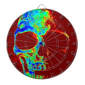 Freddy Neon Dartboard With Darts