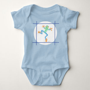 Freddy the Frog One Piece Baby Bodysuit