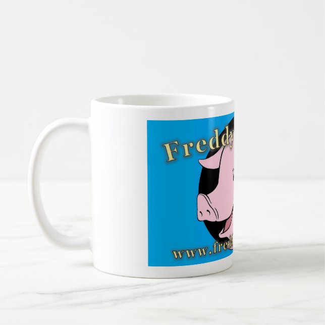 Freddy the Pig coffee mug (Left)