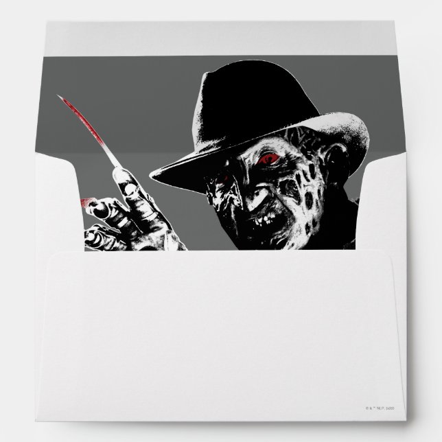 Freddy vs. Jason | Freddy Seeing Red Envelope (Back (Bottom))