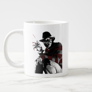 Freddy vs. Jason Freddy Seeing Red Giant Coffee Mug